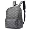 Fashionable Black Backpack, Large Capacity, with Adjustable Shoulder Straps, Multiple Compartments and Zippered Pockets, Suitable for School, Work, and Travel, Student Backpack